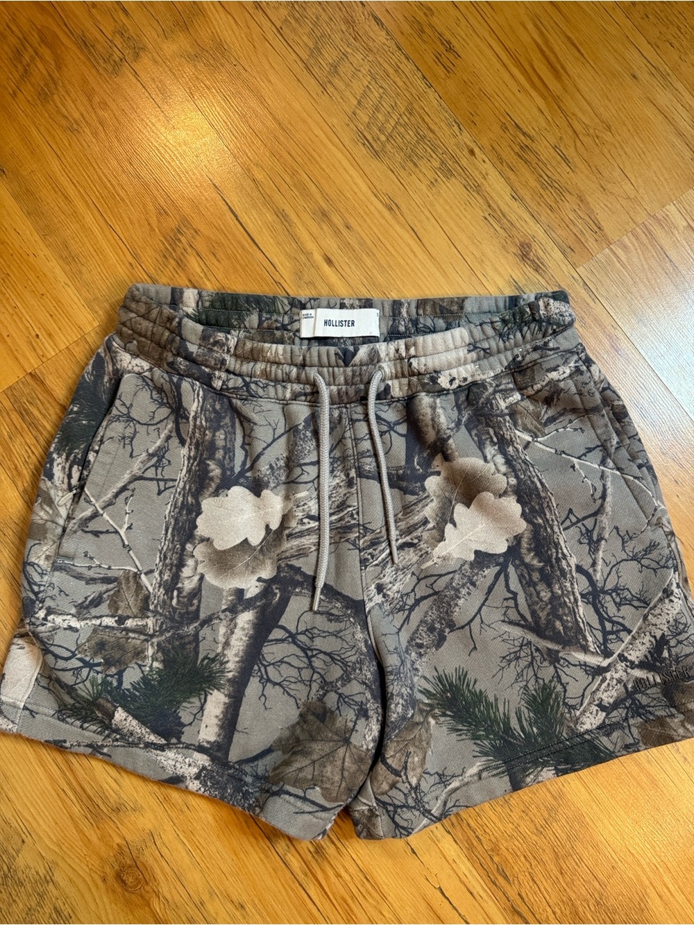 Hollister Camo Shorts Sz S Mens